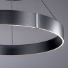 Paul Neuhaus PURE E-CLIPSE Pendelleuchte LED Grau, 2-flammig, Fernbedienung