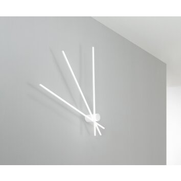 Lutec SHANGHAI Deckenleuchte LED Weiß, 3-flammig