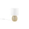 Trio VELA Tischleuchte Braun, Gold, 1-flammig