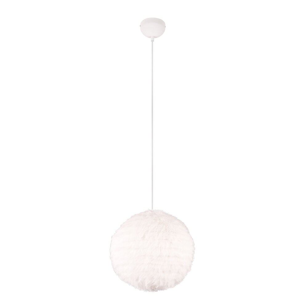 Reality FURRY Pendelleuchte Beige, 1-flammig main product photo