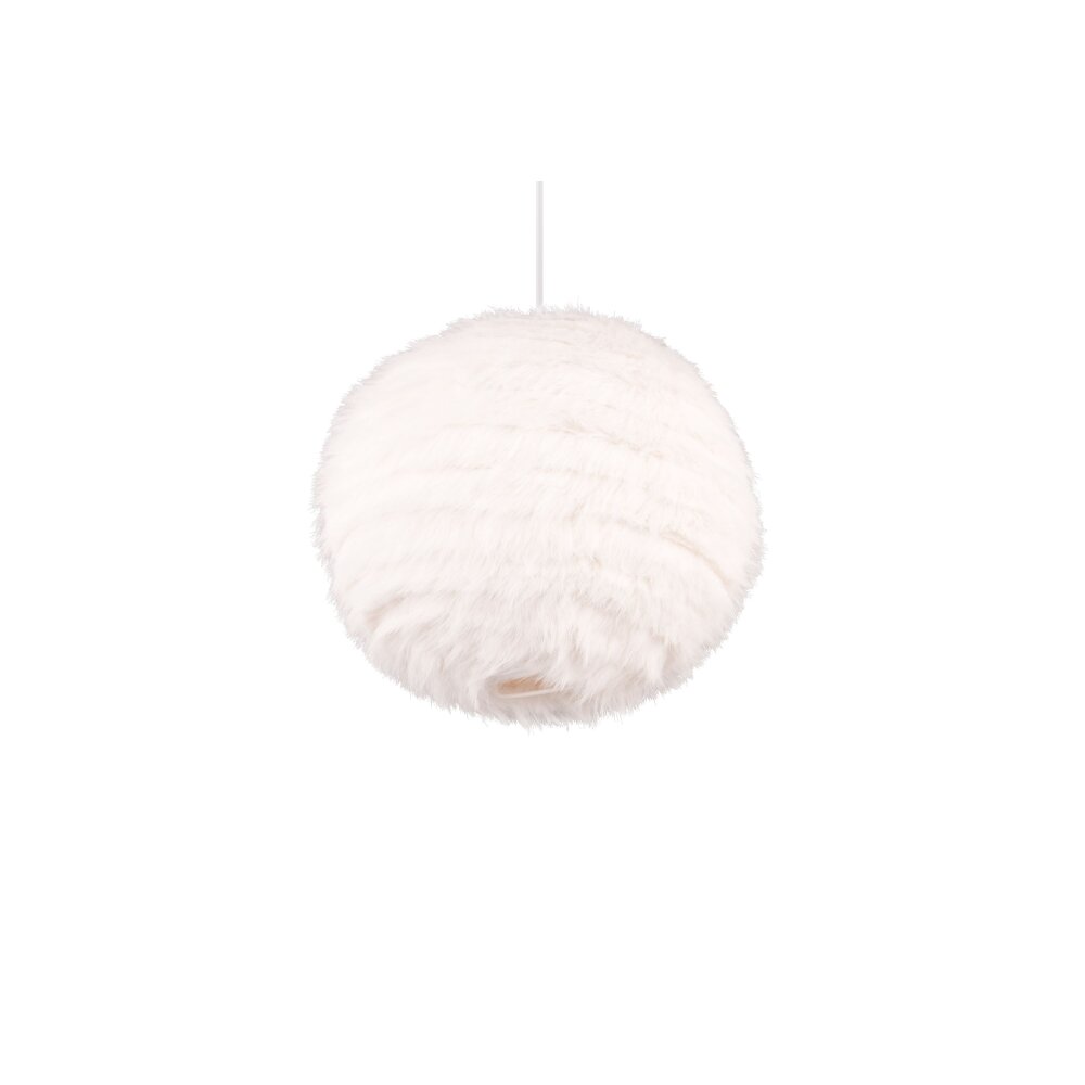 Reality FURRY Pendelleuchte Beige, 1-flammig