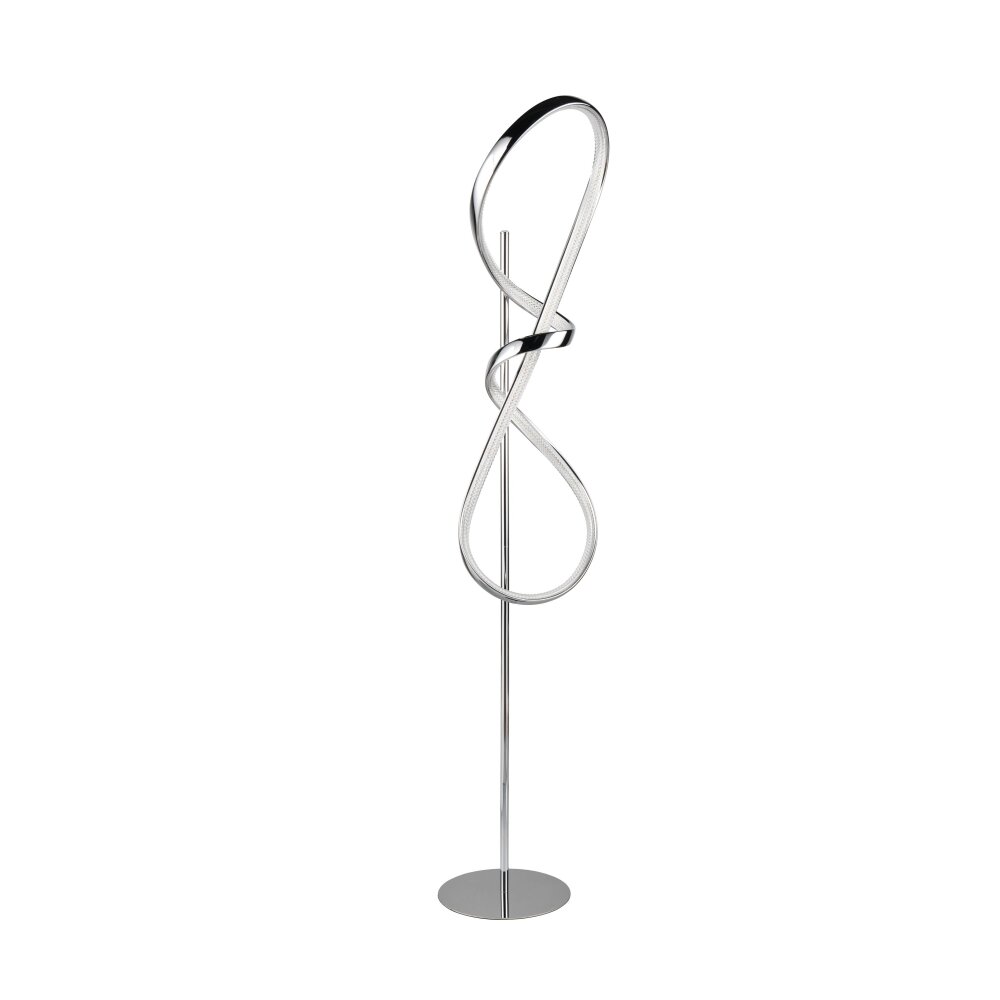 Reality PADUA Stehlampe LED Chrom, 1-flammig