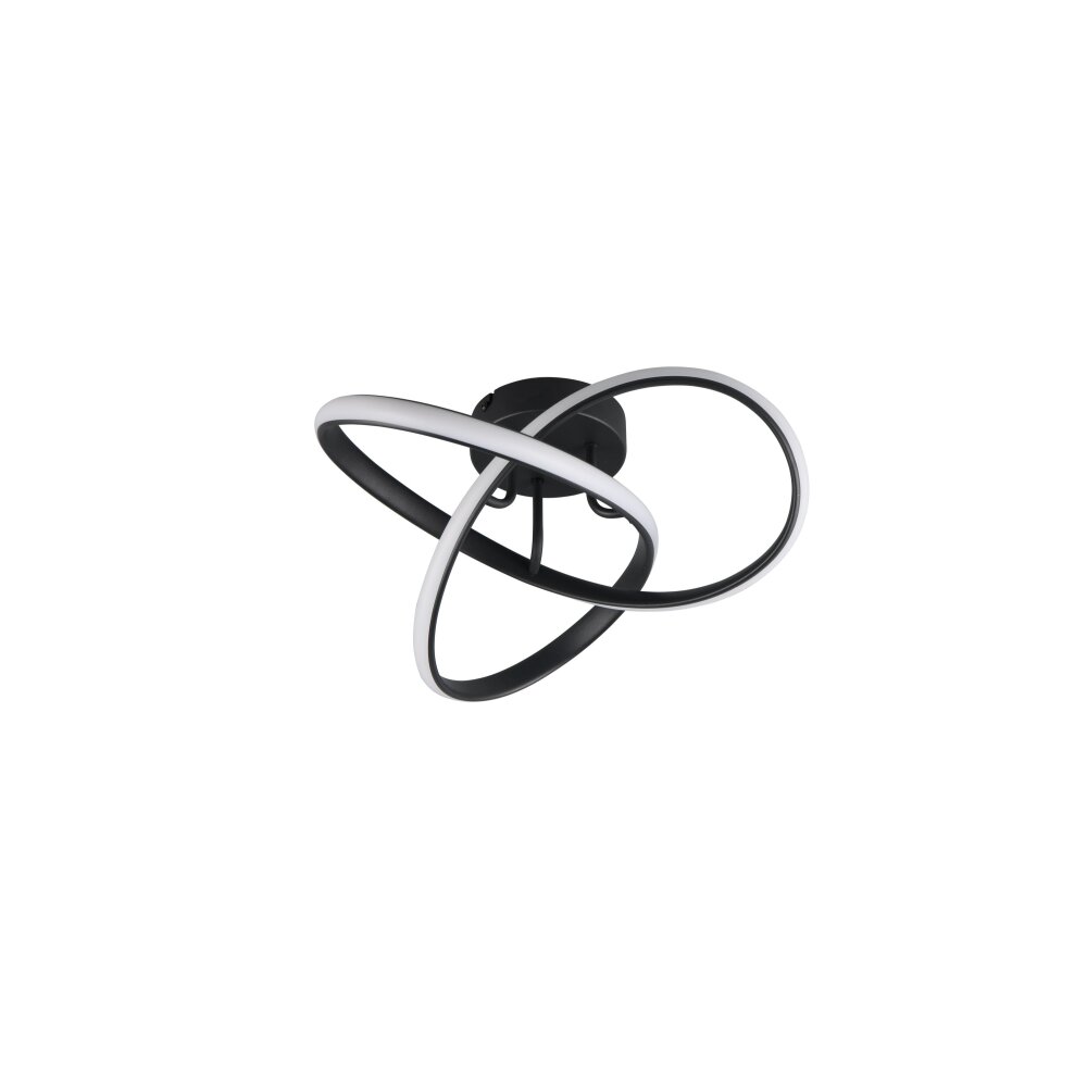 Reality MEO Deckenleuchte LED Schwarz, 1-flammig