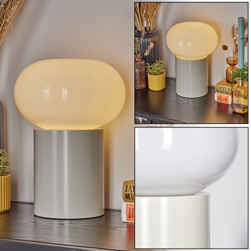 Godrie Tischleuchte Cremefarben, 1-flammig main product photo