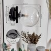 Chehalis Wandleuchte Glas 15 cm Klar, 1-flammig