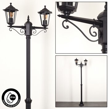 Loria Kandelaber Schwarz, 2-flammig Loria Kandelaber Schwarz, 2-flammig