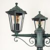 Loria Kandelaber Grün, Schwarz, 3-flammig Loria Kandelaber Grün, Schwarz, 3-flammig