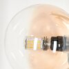Remaisnil Stehleuchte Glas 10 cm Bernsteinfarben, Klar, 3-flammig