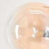 Remaisnil Stehleuchte Glas 15 cm Bernsteinfarben, Klar, 3-flammig