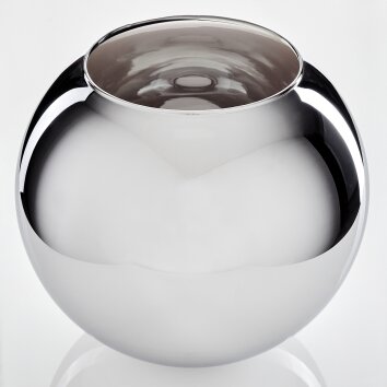 Koyoto Ersatzglas 30 cm Chrom, Rauchfarben