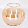 Glas-Lampenschirm Koyoto Ersatzglas 30 cm Bernsteinfarben, Klar