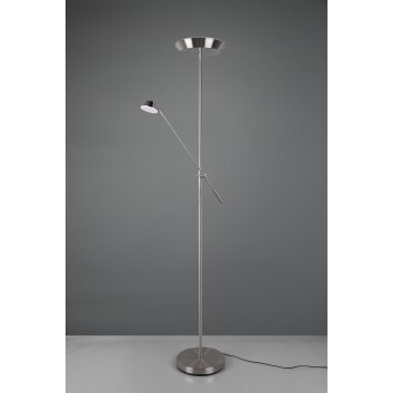 Reality Haora Stehleuchte LED Nickel-Matt, 2-flammig