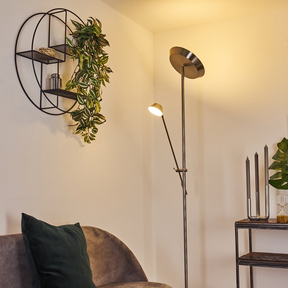 Florida Stehlampe LED Nickel-Matt, 2-flammig main product photo