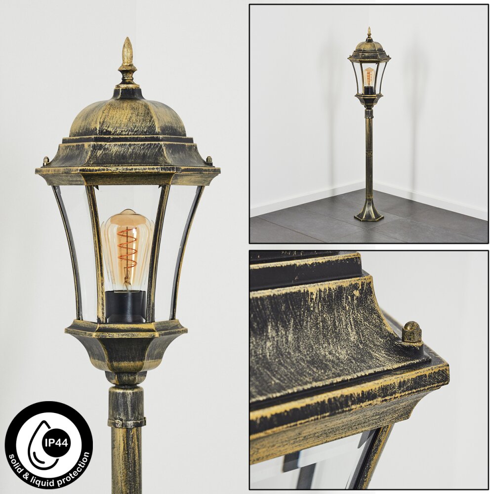 Etoe Wegeleuchte Braun, Gold, Schwarz, 1-flammig main product photo