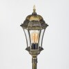 Etoe Wegeleuchte Braun, Gold, Schwarz, 1-flammig