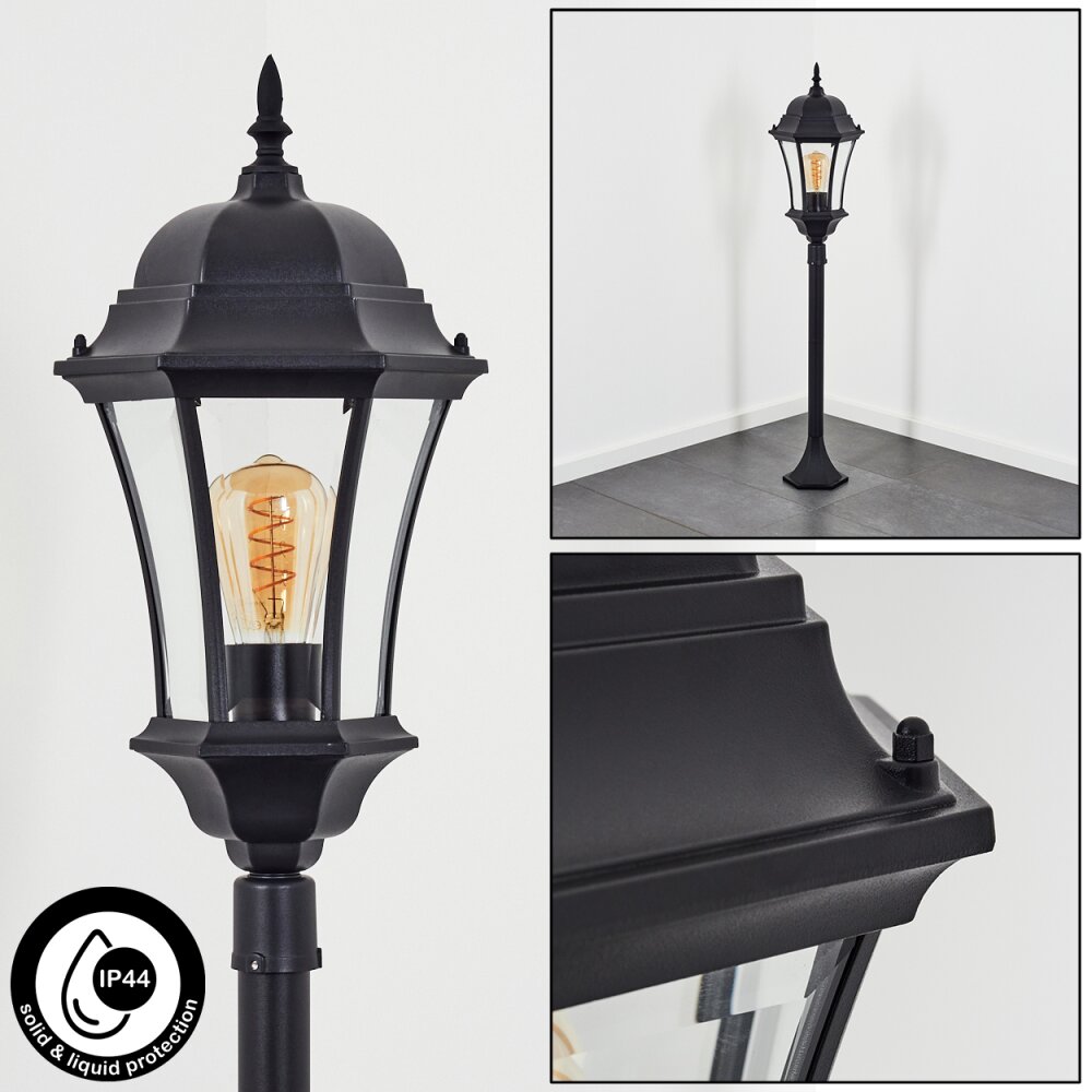 Etoe Wegeleuchte Schwarz, 1-flammig main product photo