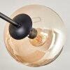 Koyoto Deckenleuchte Glas 15 cm Bernsteinfarben, Klar, 6-flammig