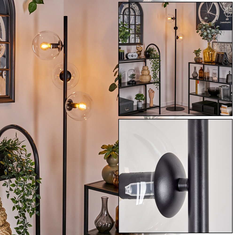 Gastor Stehleuchte Glas 15 cm Klar, 3-flammig main product photo