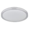 Globo VELENO Deckenleuchte LED Transparent, Klar, Weiß, 1-flammig