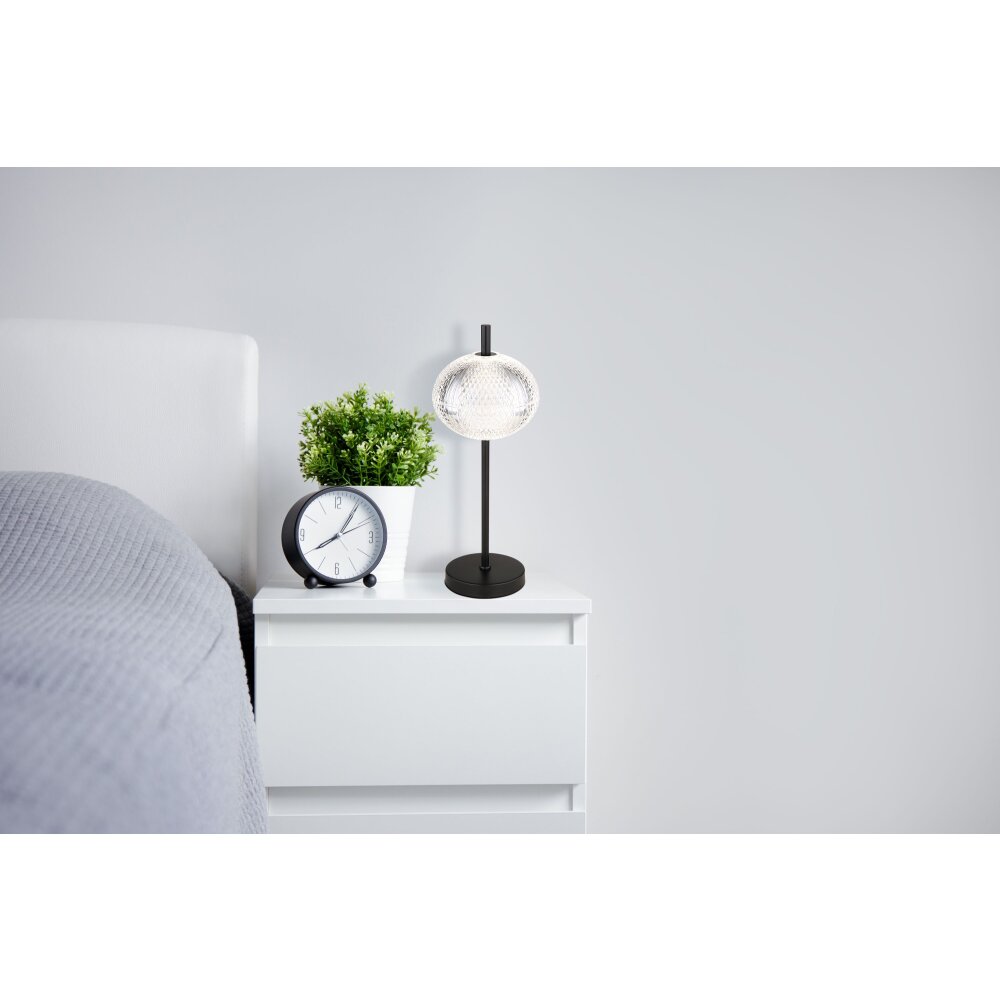 Globo AIDA Tischleuchte LED Schwarz, 1-flammig main product photo