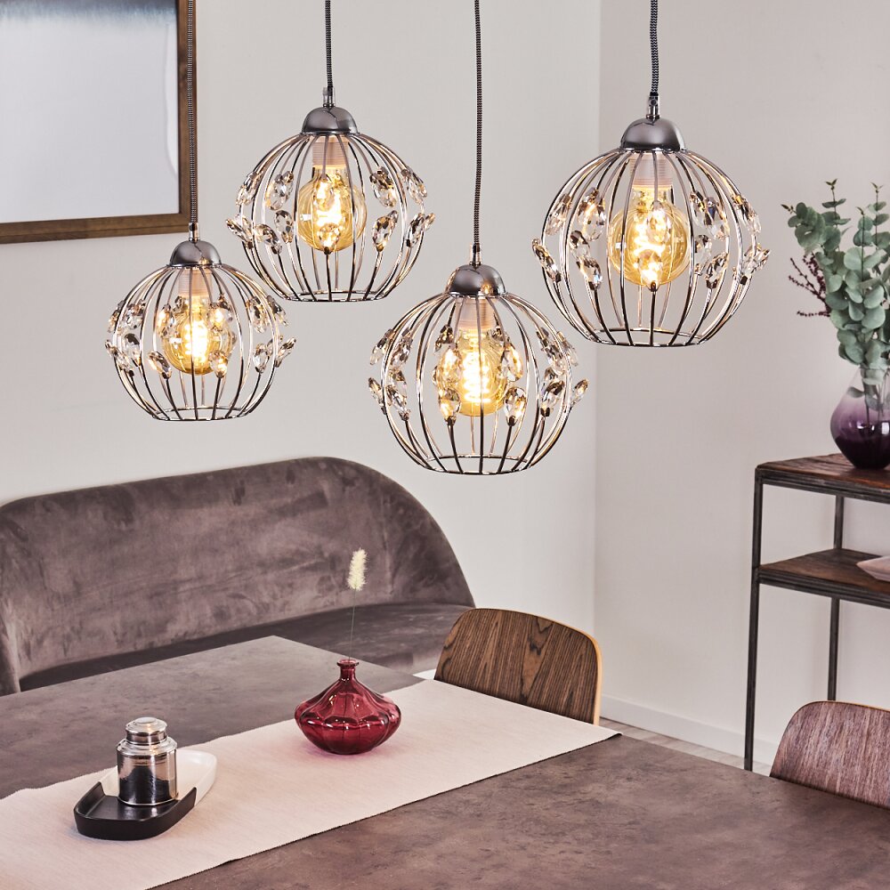 Tawasu Hängeleuchte Chrom, 4-flammig main product photo