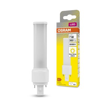 OSRAM DULUX G23 3,5 Watt 3000 Kelvin 360 Lumen OSRAM DULUX G23 3,5 Watt 3000 Kelvin 360 Lumen