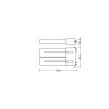 OSRAM DULUX 2G10 12 Watt 3000 Kelvin 1350 Lumen OSRAM DULUX 2G10 12 Watt 3000 Kelvin 1350 Lumen
