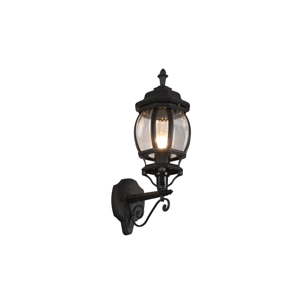Trio Elvo Wandleuchte Schwarz, 1-flammig main product photo