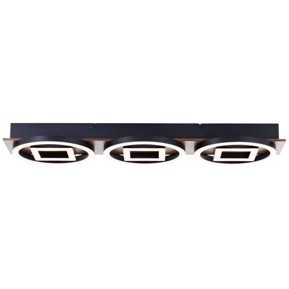 Brilliant Maureen Deckenleuchte LED Braun, Schwarz, 1-flammig main product photo