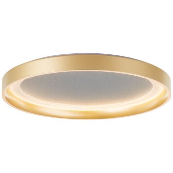 Brilliant Quito Deckenleuchte LED Gold, 1-flammig