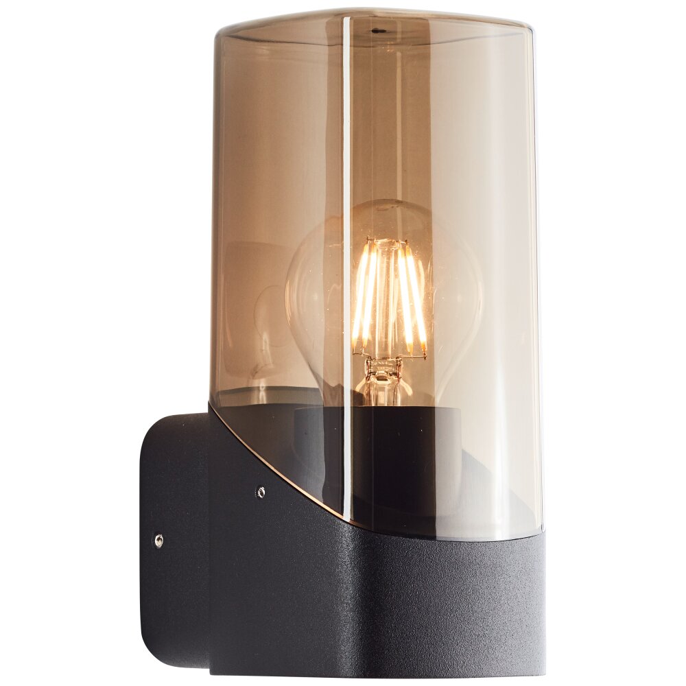 Brilliant Minou Außenwandleuchte Schwarz, 1-flammig main product photo