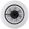 Brilliant Badria Deckenventilator LED Schwarz, 1-flammig, Fernbedienung
