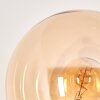 Gastor Stehleuchte Glas 15 cm Bernsteinfarben, 3-flammig