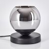 Koyoto Tischleuchte Glas 15 cm Chrom, 1-flammig