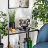 Ripoll Tischleuchte Glas 20 cm Chrom, Klar, 1-flammig