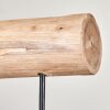 Soungou Pendelleuchte Naturfarben, Schwarz, 5-flammig