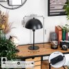 Pilzlampe Sandvig Tischleuchte Schwarz, 1-flammig
