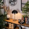 Pilz Look Sandvig Tischleuchte Gold, Schwarz, 1-flammig