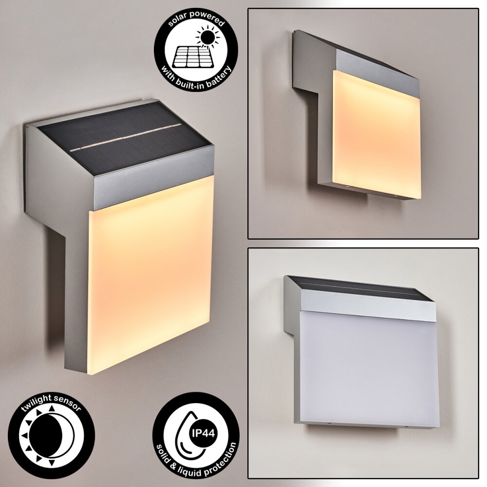 Vanhaniemi Außenwandleuchte LED Grau, Weiß, 1-flammig main product photo