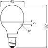 OSRAM LED Value E14 4,9 Watt 470 Lumen 2700 Kelvin