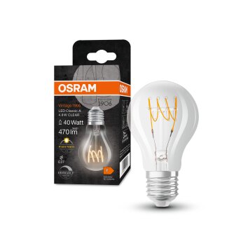 OSRAM Vintage 1906 LED E27 4,8 Watt 470 Lumen 2700 Kelvin