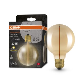 OSRAM Vintage 1906 LED E27 2,2 Watt 120 Lumen 2700 Kelvin