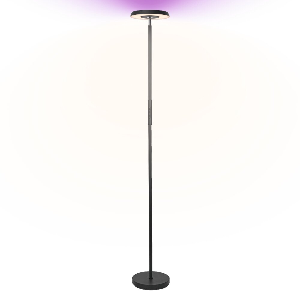 LEDVANCE Smart+ Wifi Stehlampe Schwarz, 1-flammig, Farbwechsler