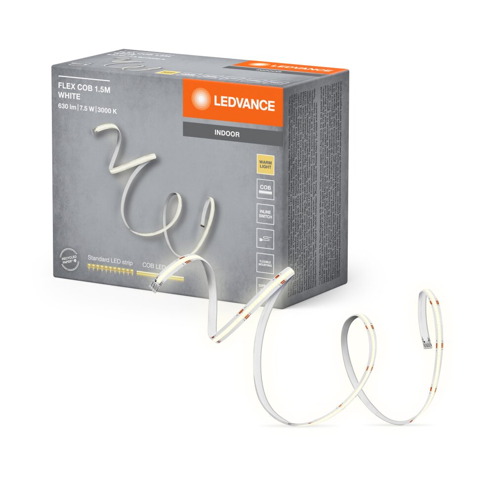 LEDVANCE Flex Cob LED Streifen Gelb, 1-flammig main product photo