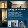 LEDVANCE Bathroom Badleuchte Schwarz, 3-flammig