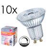 GU10 10er Set 3,4 Watt 3000 Kelvin 230 Lumen