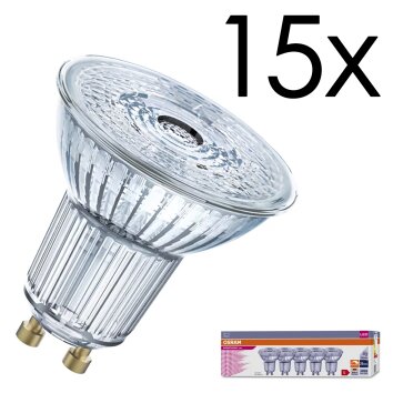 GU10 15er Set 3,4 Watt 3000 Kelvin 230 Lumen