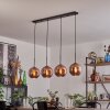 Koyoto Pendelleuchte Glas 20cm Kupferfarben, 4-flammig