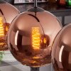 Koyoto Pendelleuchte Glas 20cm Kupferfarben, 4-flammig