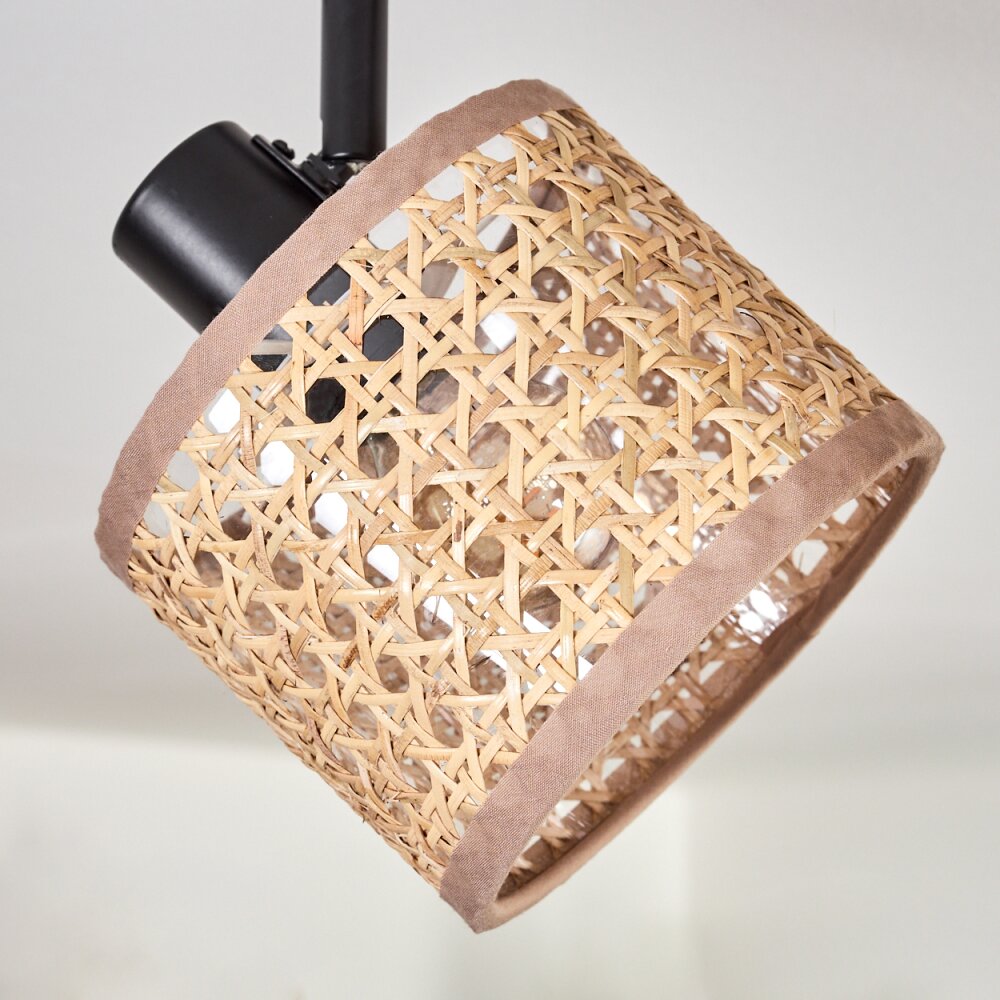 Barcos Deckenleuchte Schwarz, 4-flammig